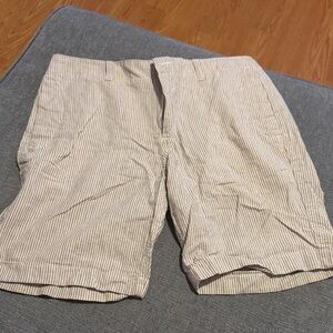 J crew Striped Tan Men's Shorts
